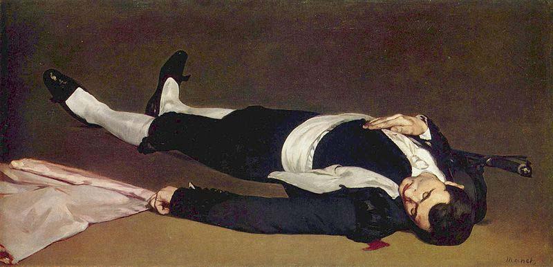 Edouard Manet Toter Torero oil painting image
